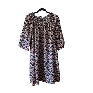The Webster Miami at Target Women's Off the Shoulder Dress Pink/Blue Size Small